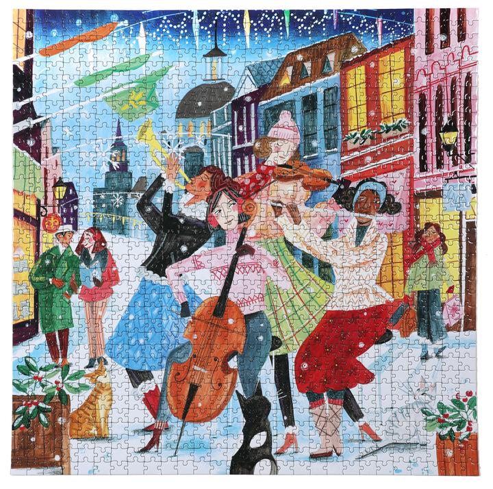 Puzzle 1000 piezas: Música en Montreal