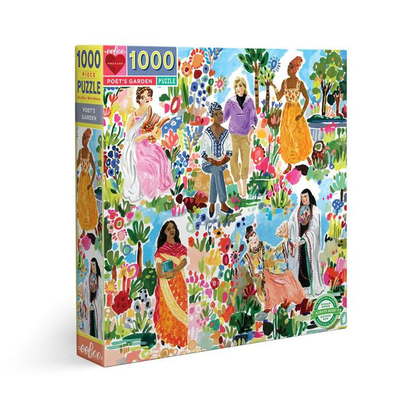 Puzzle 1000 piezas: Jardín de Poetas