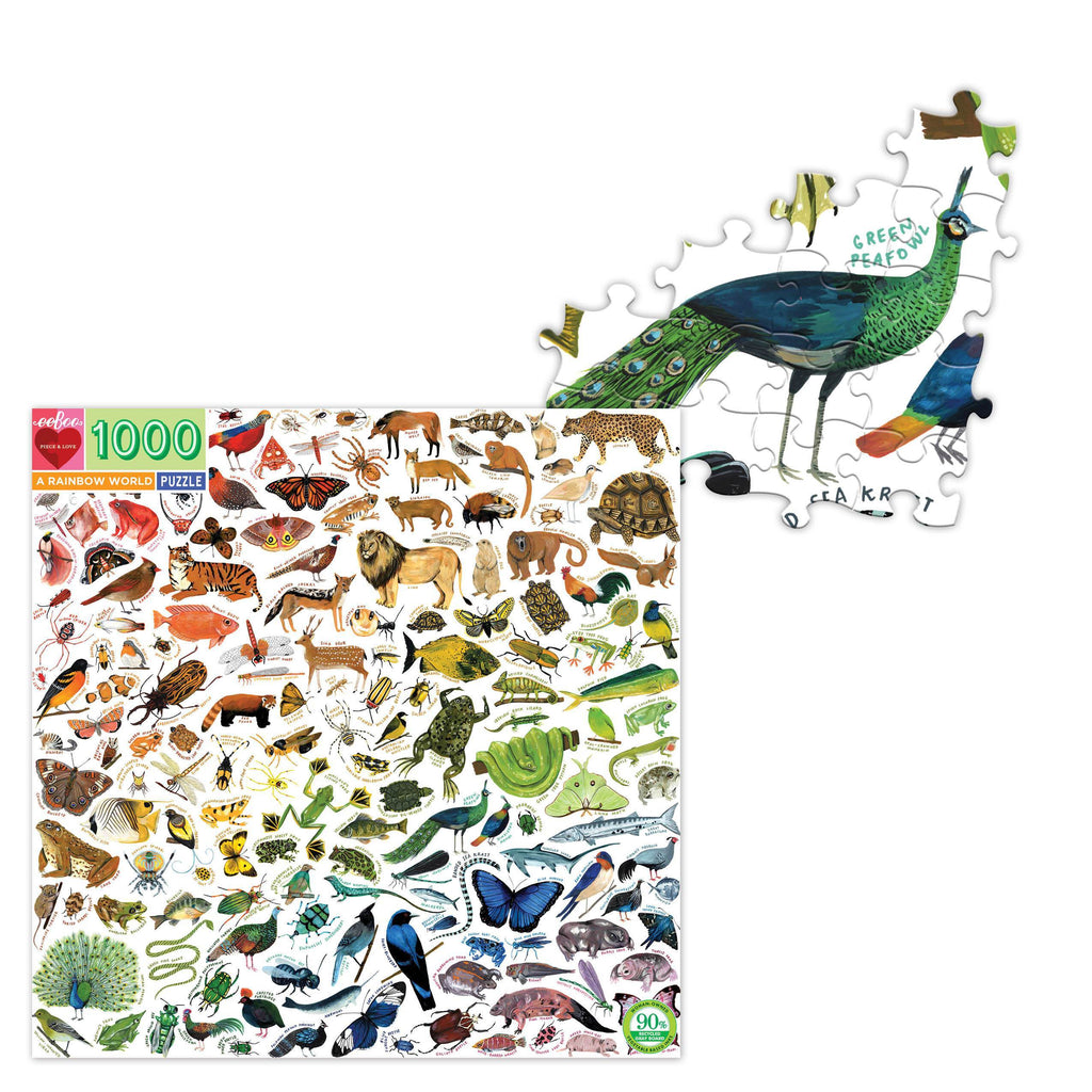 Puzzle 1000 piezas: Mundo Natural Arcoiris