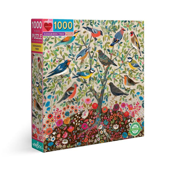 Puzzle 1000 piezas: Árbol de Pájaros Cantores