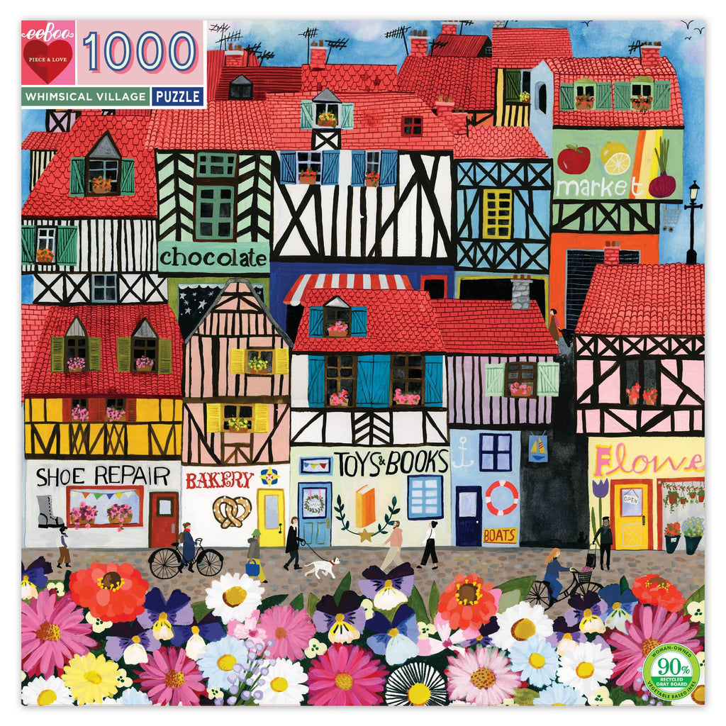 Puzzle 1000 piezas: Villa Encanto