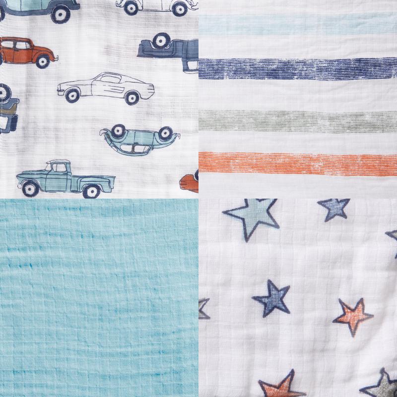 Swaddle Aden 4 pack - Hit The Road