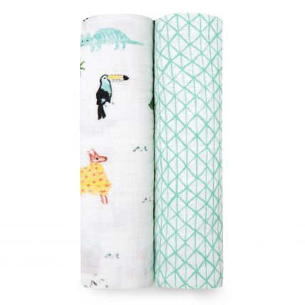 Swaddle 2 pack - Around the World