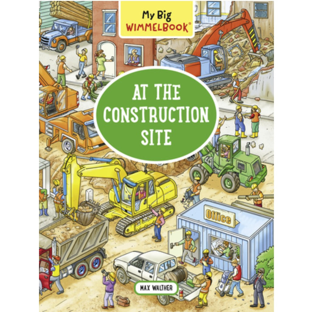 Libro My Big Wimmelbook: Sitios de Construcción