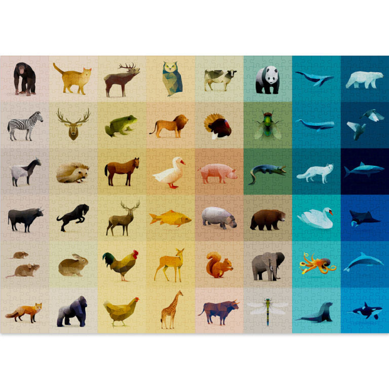 Puzzle 1000 piezas Fauna