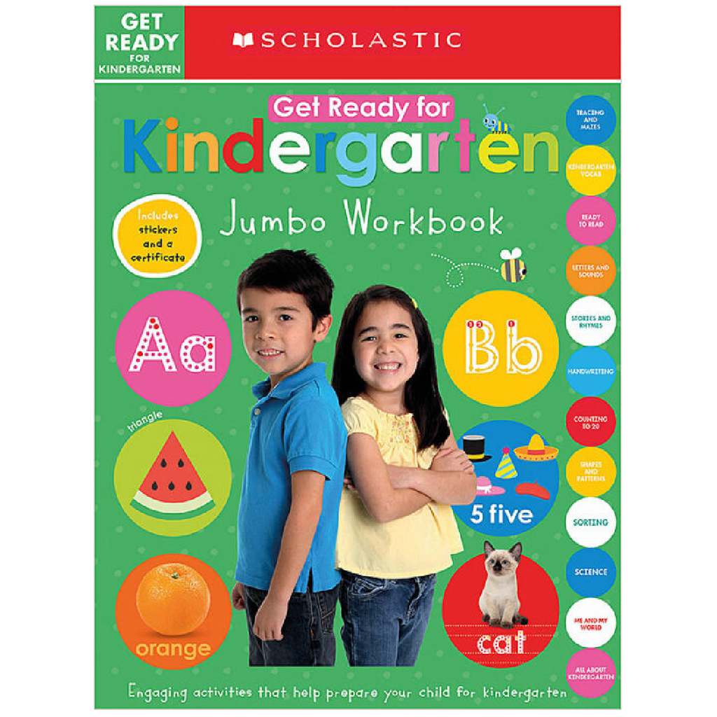 Libro de actividades Jumbo: Get Ready for Kindergarten