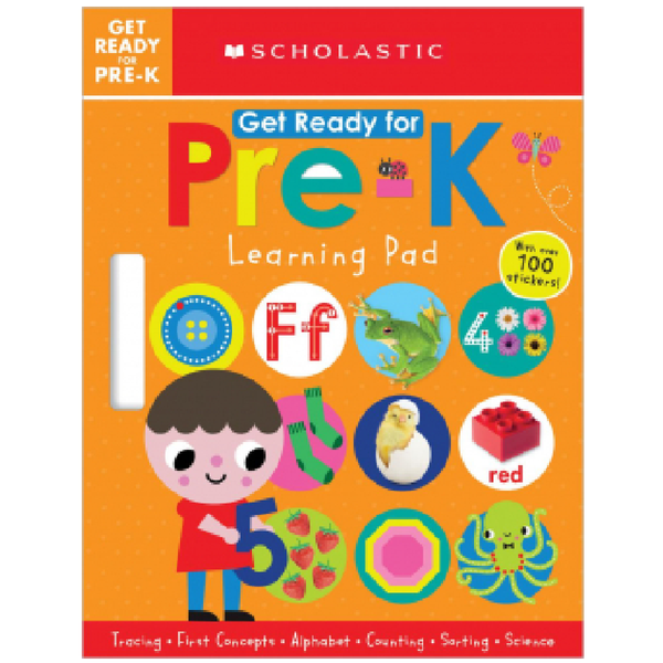 Libro de actividades Jumbo: Get Ready for Pre-K Learning Pad