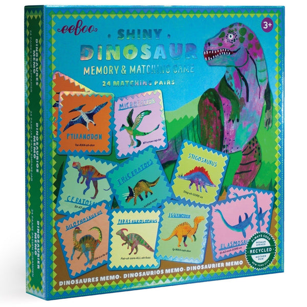 Memorice Brillante de Dinosaurios