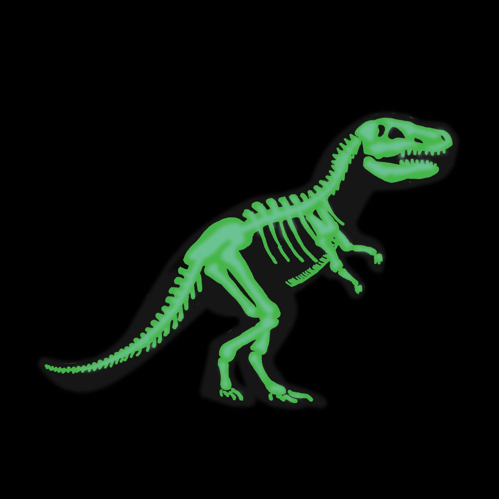 Dinosaurios 3D brilla en la oscuridad: T-Rex