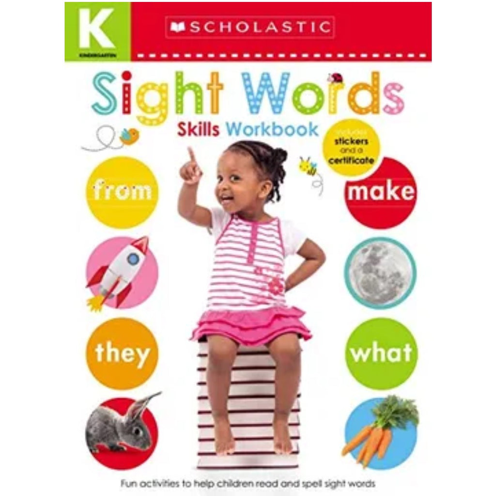 Libro Actividades Kinder: Sight Words