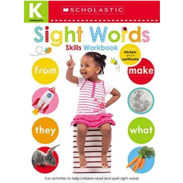 Libro Actividades Kinder: Sight Words