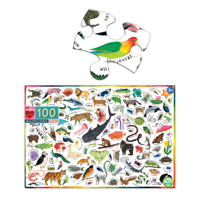 Puzzle 100 piezas animales