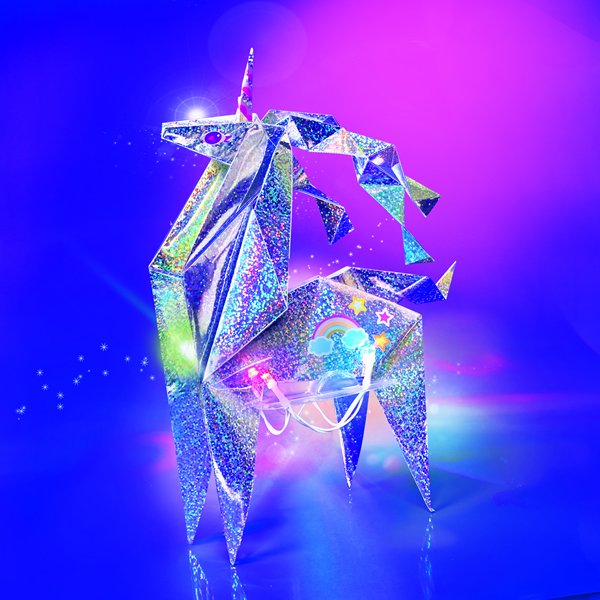 Luces Origami Unicornio